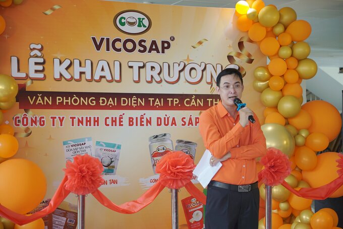Công ty Dừa sáp Cầu Kè đưa sản phẩm OCOP Trà Vinh vươn xa