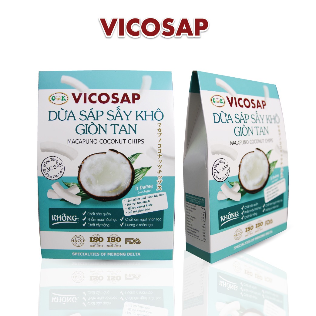 Vicosap Crispy Dried Macapuno Coconut - 50g